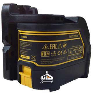 تراز لیزری دو خط قرمز دیوالت DW088K 